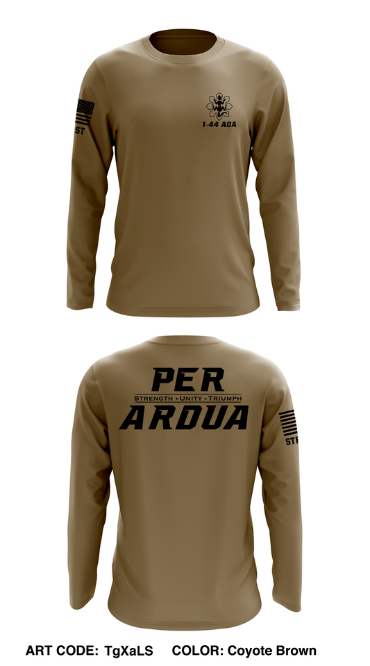 1-44 ADA Store 1 Core Men's LS Performance Tee - TgXaLS
