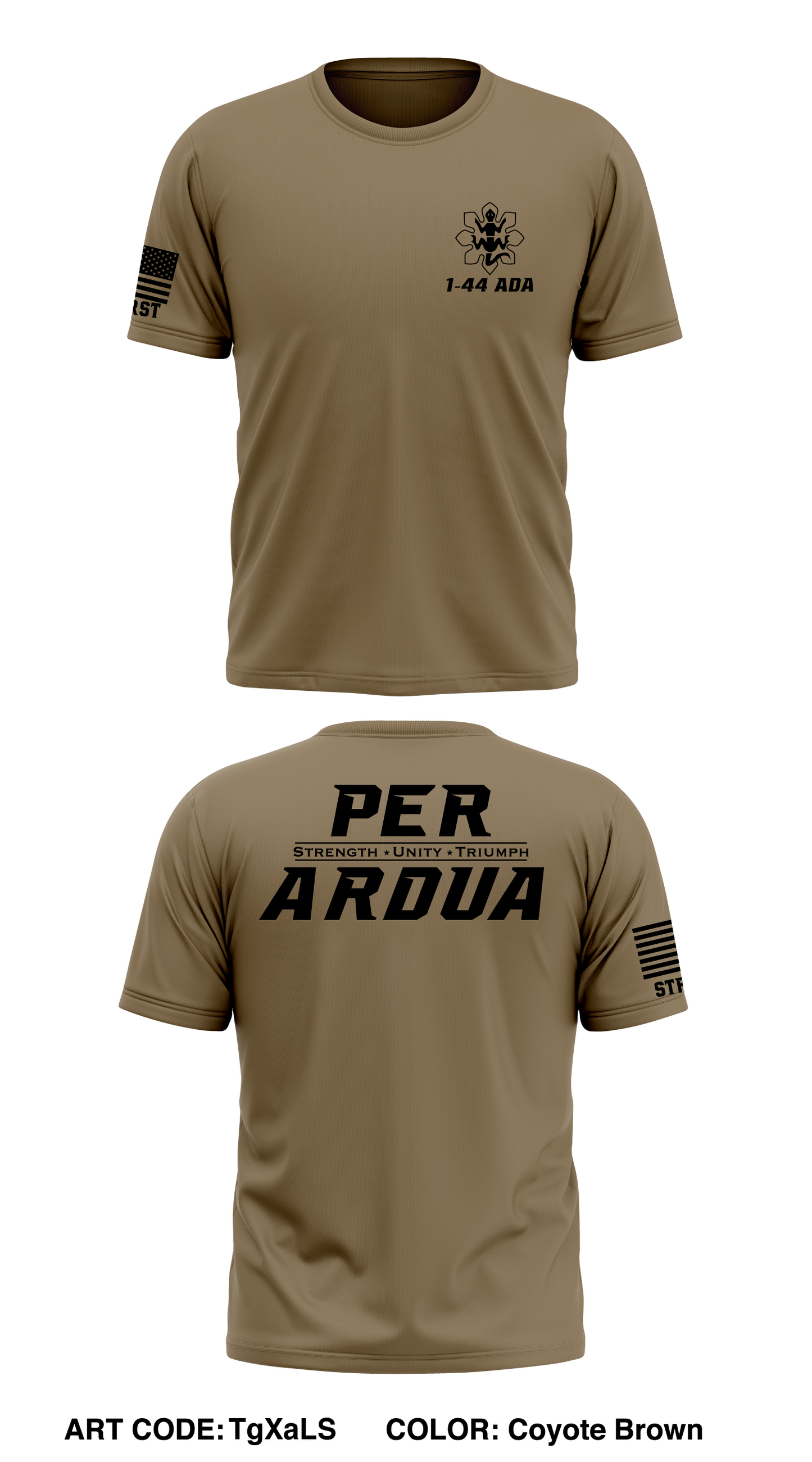 1-44 ADA Store 1 Core Men's SS Performance Tee - TgXaLS