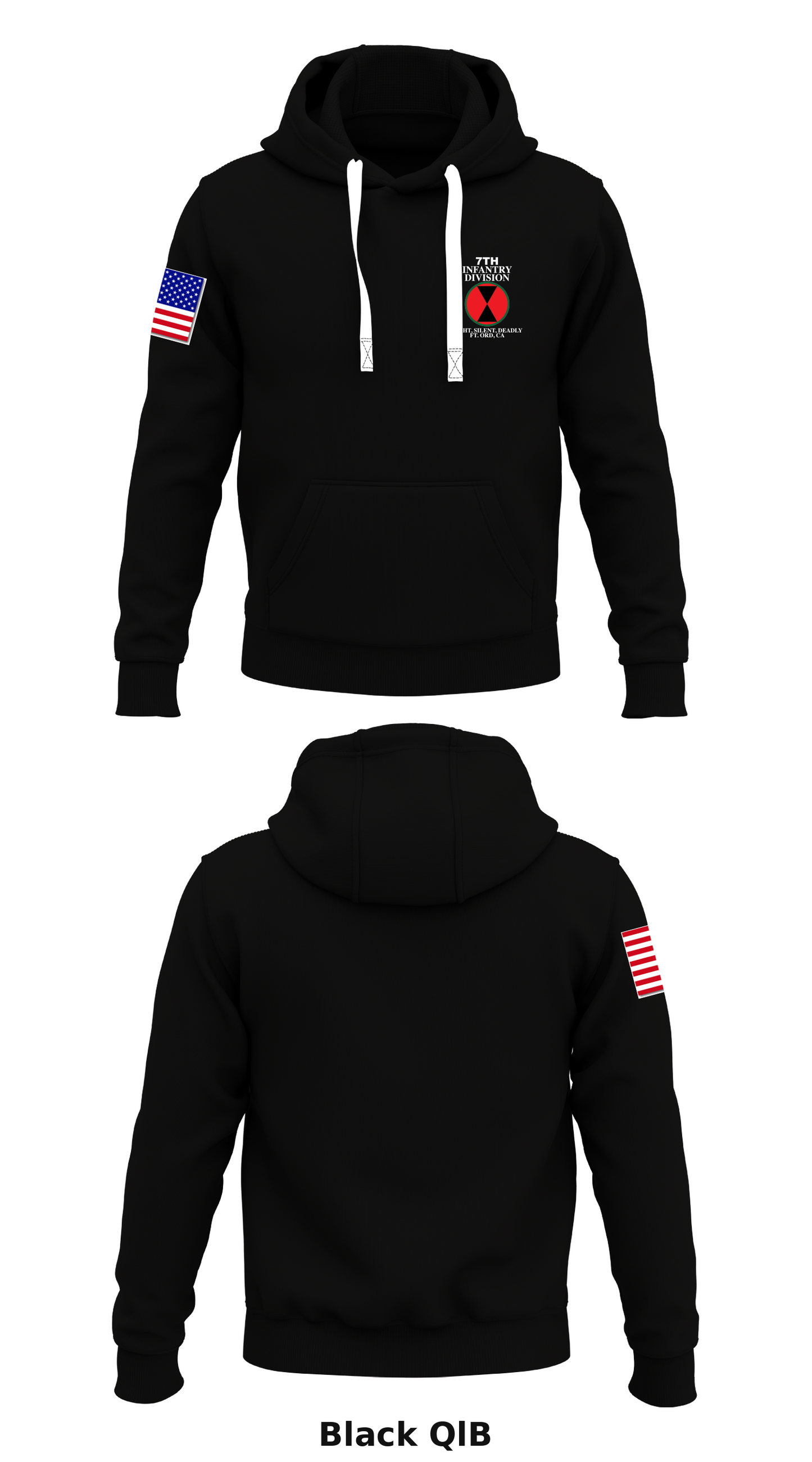 7 th ID Store 1  Core Men's Hooded Performance Sweatshirt - QlB