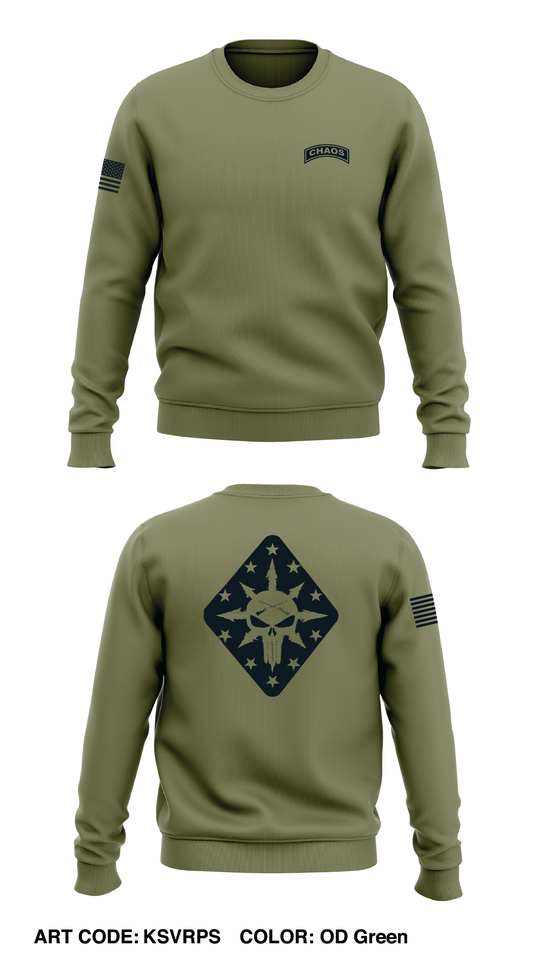 1-635 AR Store 1 Core Men's Crewneck Performance Sweatshirt - KSVRPS