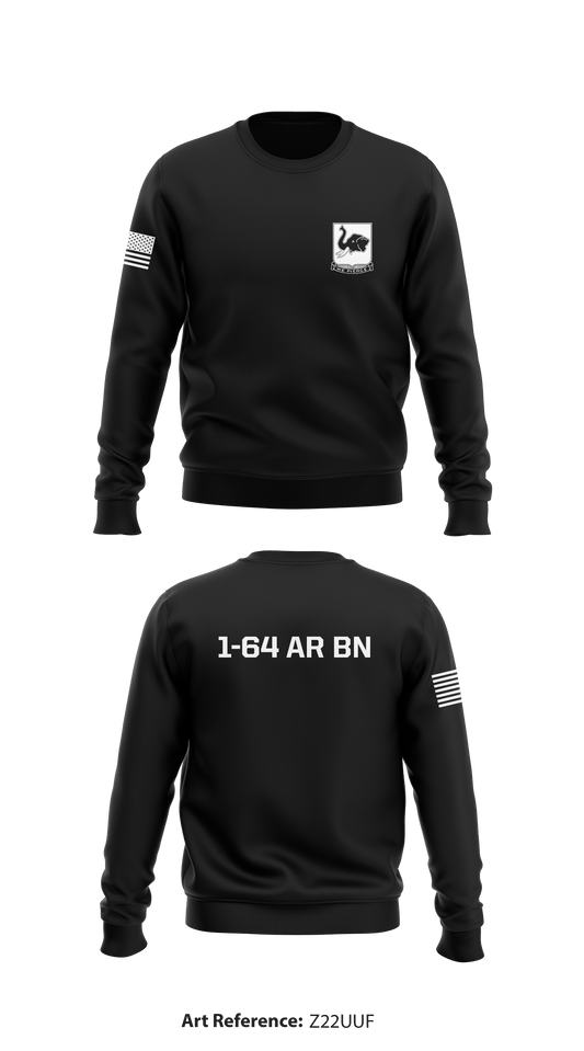 1-64 AR BN Store 1 Core Men's Crewneck Performance Sweatshirt - Z22uUf