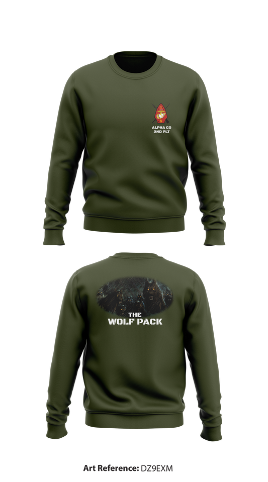1/8 Store 1 Core Men's Crewneck Performance Sweatshirt - dz9EXM