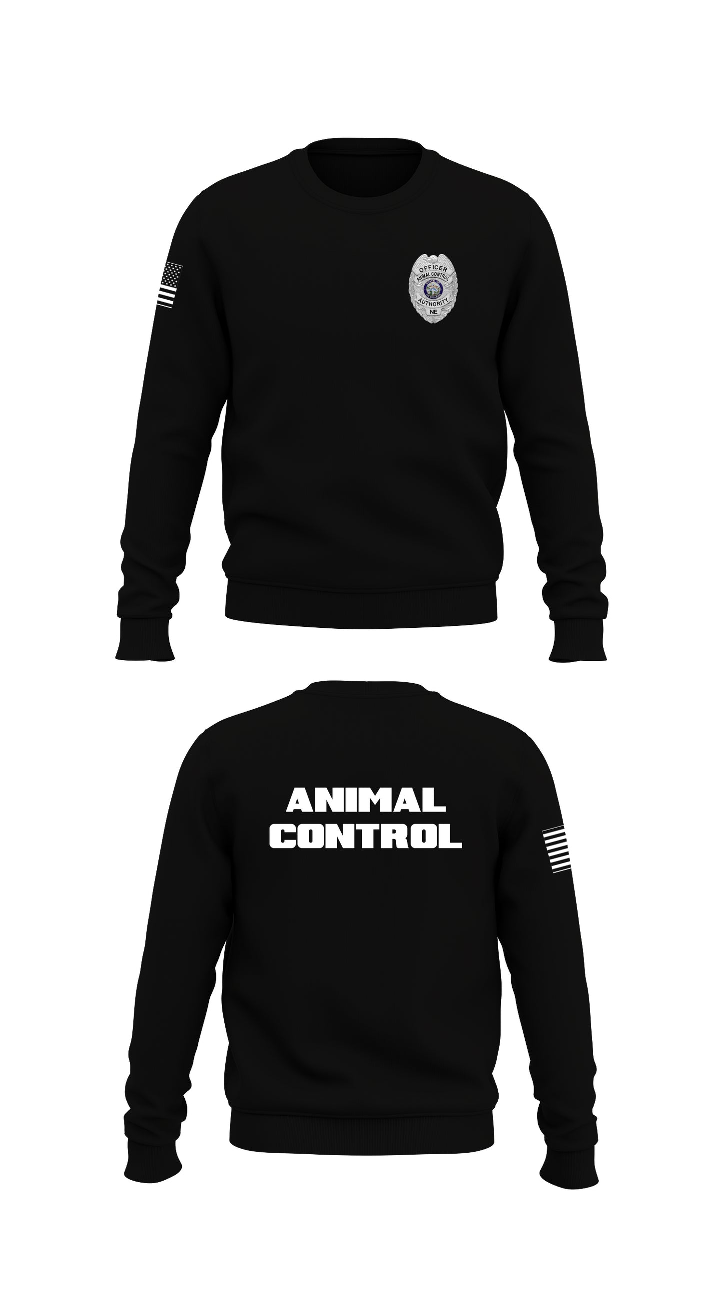 ANIMAL CONTROL Store 1 Core Men's Crewneck Performance Sweatshirt - 97318502414