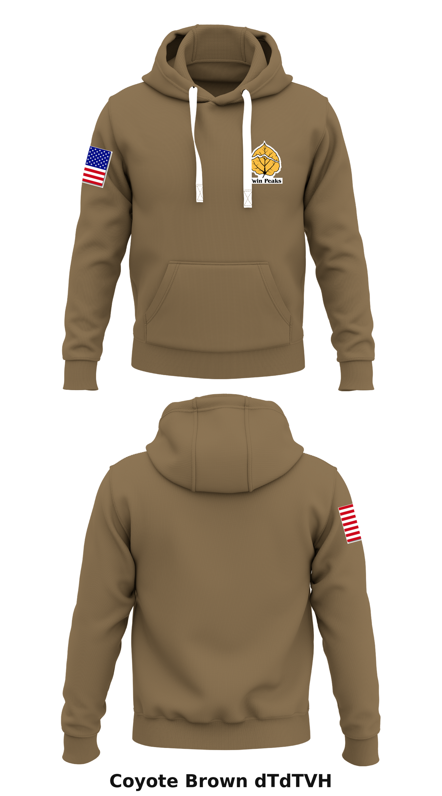 Twin Peaks  Store 1  Core Men's Hooded Performance Sweatshirt - dTdTVH