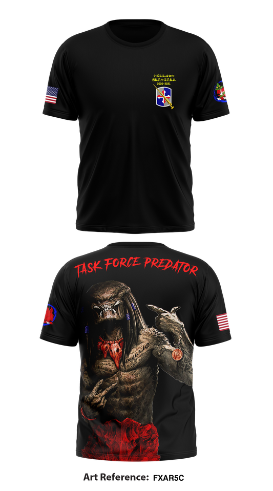 Task Force Predator Store 1 Core Men's SS Performance Tee - fXAr5C