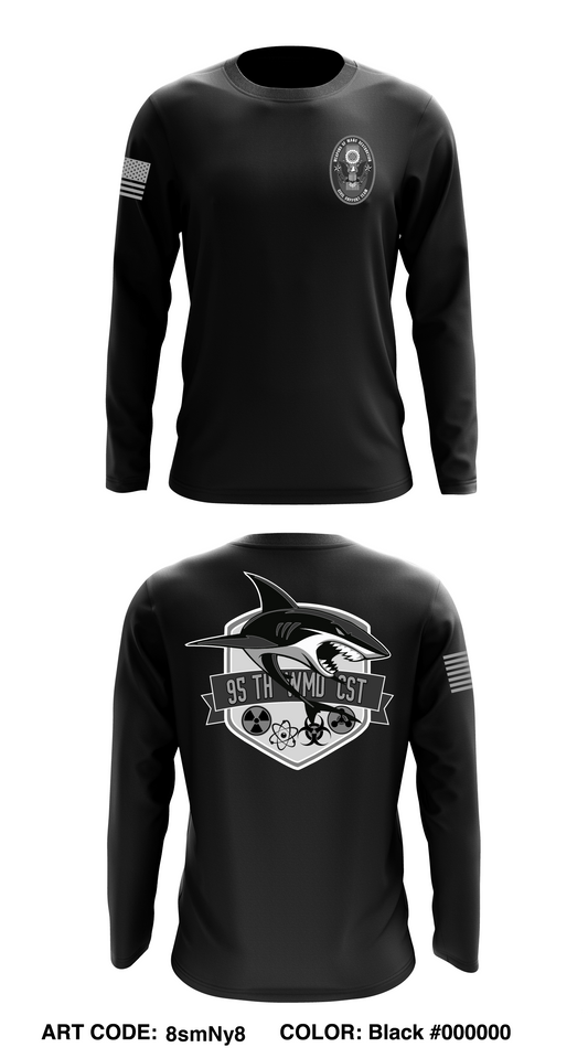 95th WMD CST Store 1 Core Men's LS Performance Tee - 8smNy8