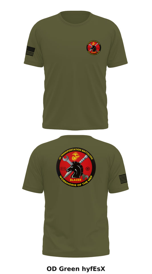 2nd Transportation Battalion Bravo Co 1st Plt Store 1 Core Men's SS Performance Tee - hyfEsX