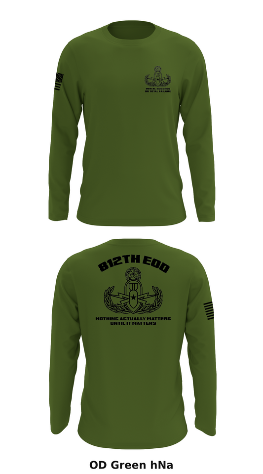 812th EOD Store 1 Core Men's LS Performance Tee - hNa