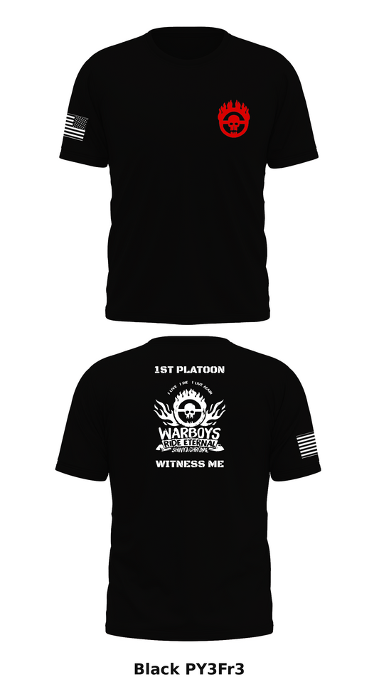 1PLT, D Co, 1-27IN Store 1 Core Men's SS Performance Tee - PY3Fr3