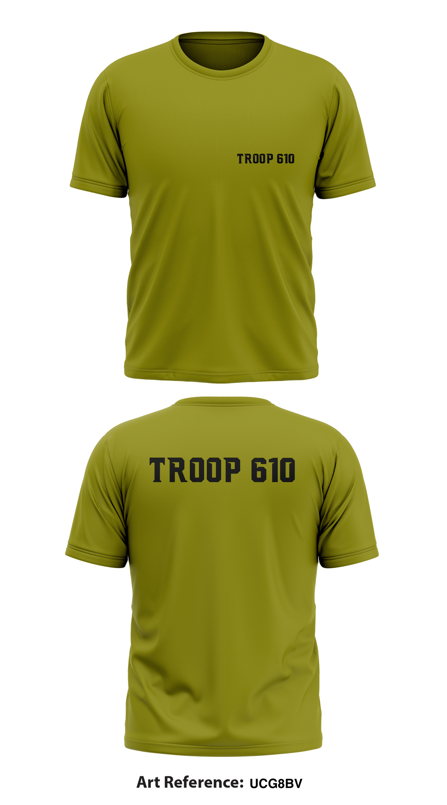 Troop 610 Store 1 Core Men's SS Performance Tee - uCG8bV
