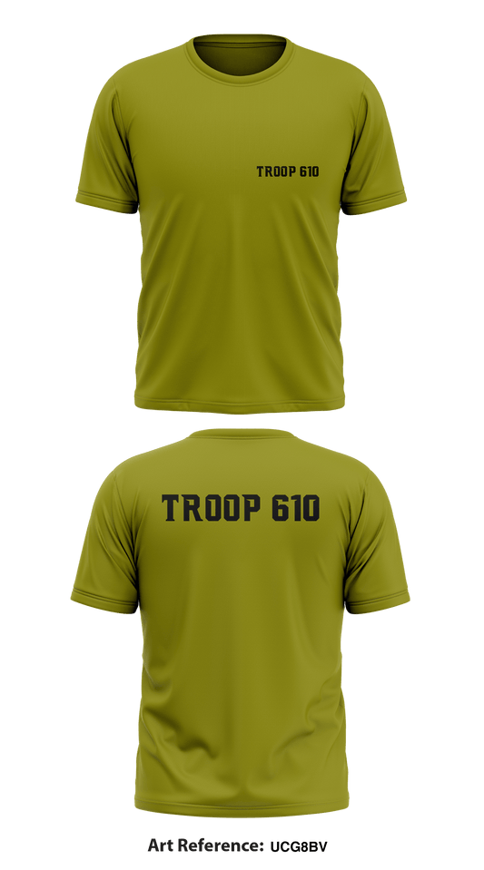 Troop 610 Store 1 Core Men's SS Performance Tee - uCG8bV