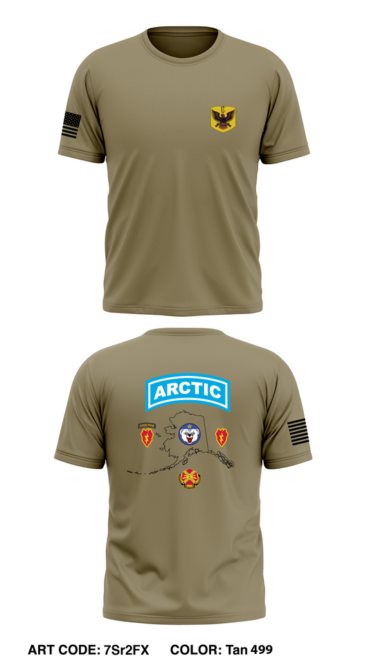 E FSC, 70th BEB, 1/25 SBCT Store 1 Core Men's SS Performance Tee - 7Sr2FX