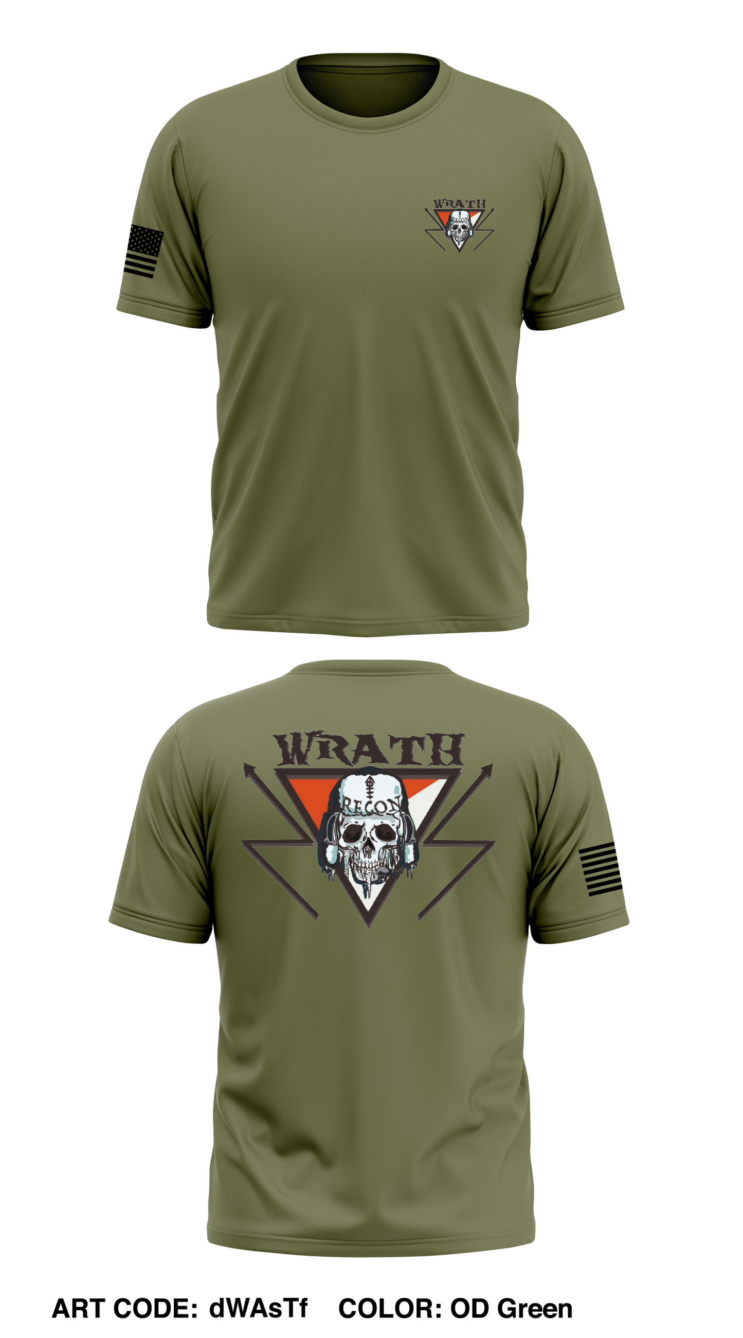 3-61 Cav Store 5 Core Men's SS Performance Tee - dWAsTf