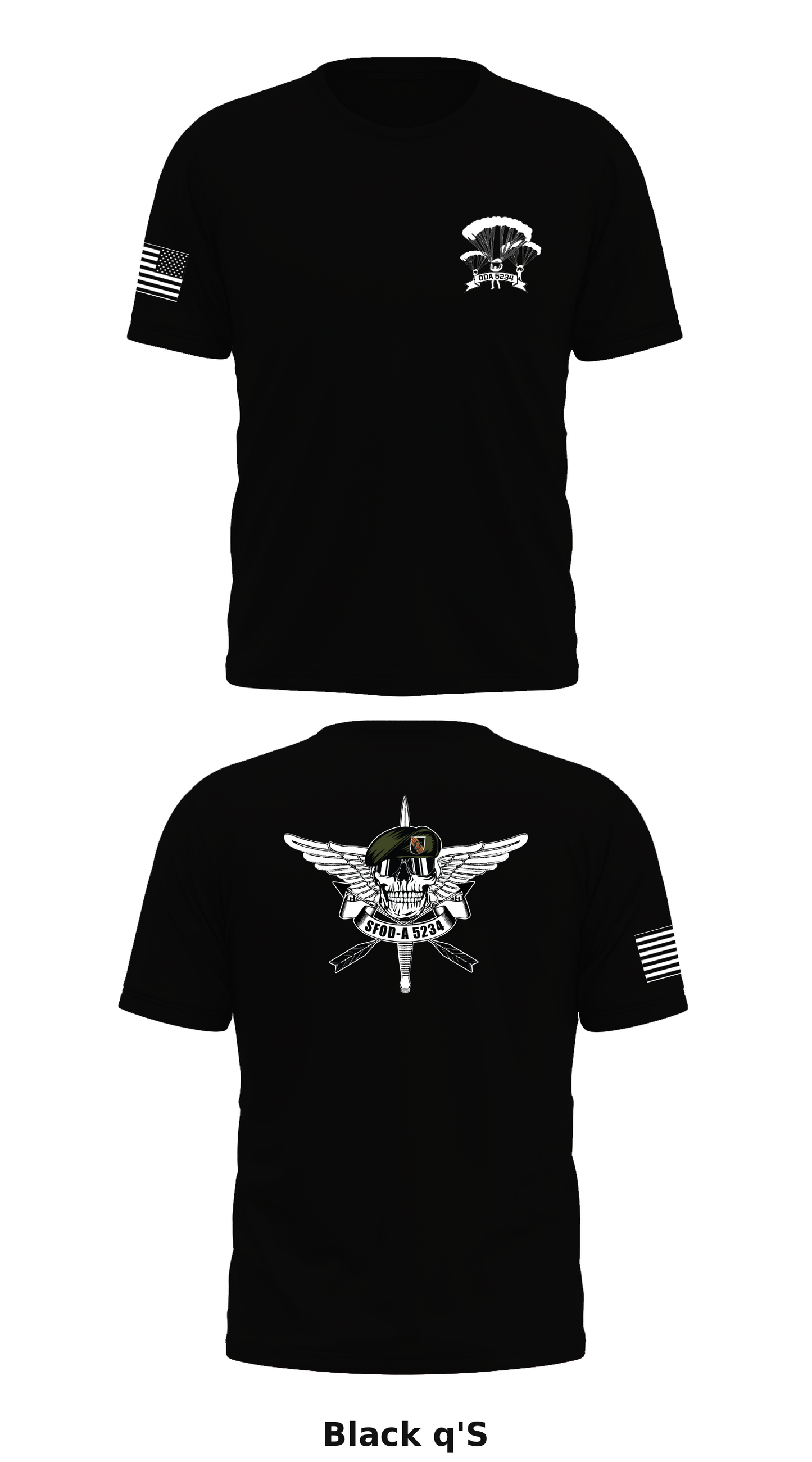 ODA 5234 Store 1 Core Men's SS Performance Tee - q'S