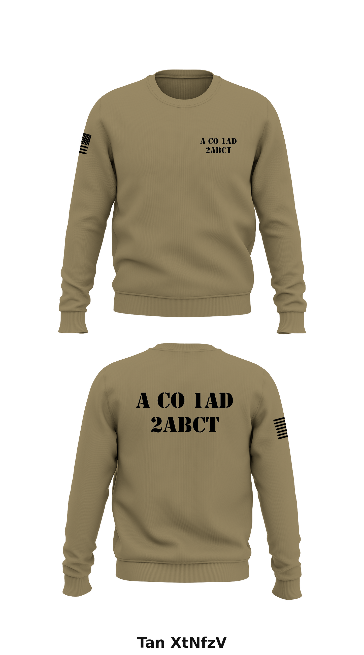 A Co 1ad 2abct Store 1 Core Men's Crewneck Performance Sweatshirt - XtNfzV