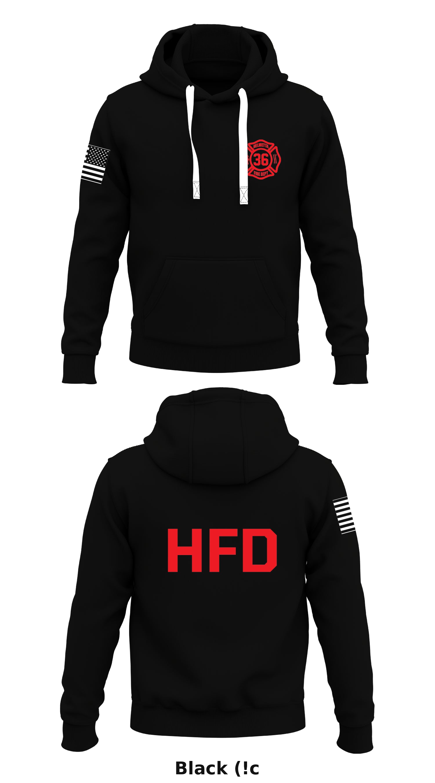 Helmetta Fire Department Store 1 Hoodie (!c Emblem Athletic
