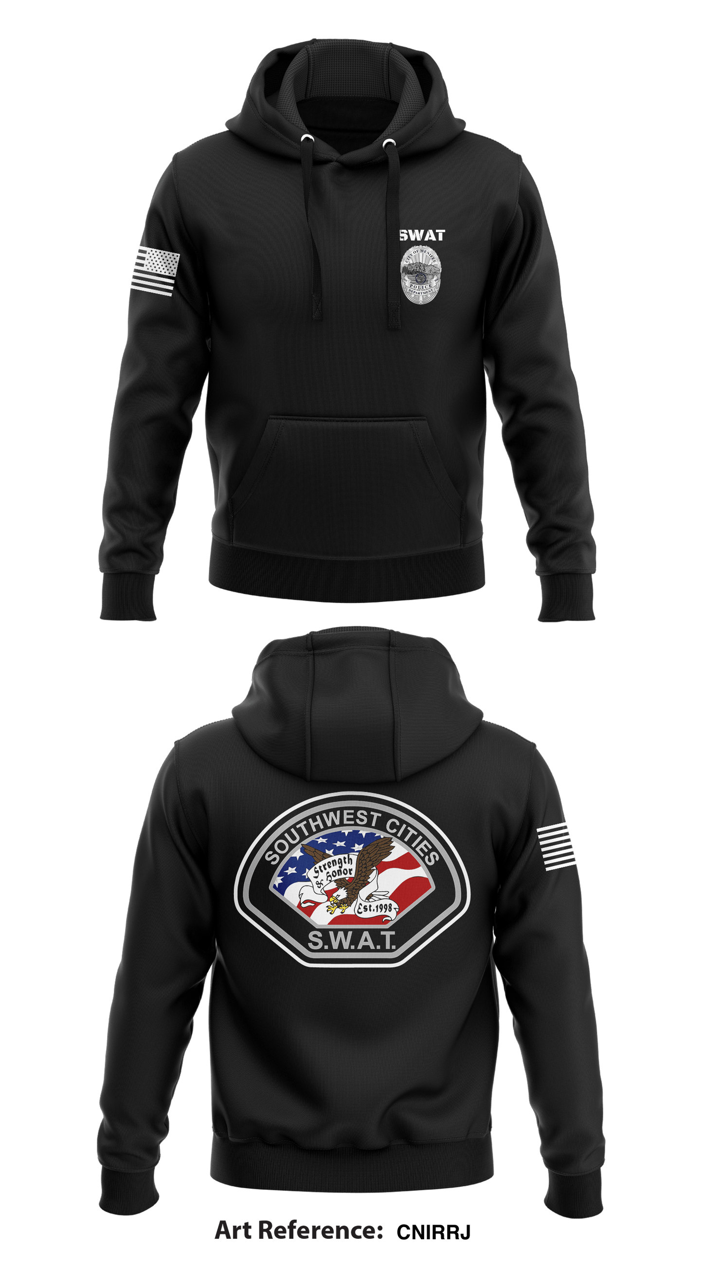 Southwest Cities SWAT Store 1  Core Men's Hooded Performance Sweatshirt - cnIrRj