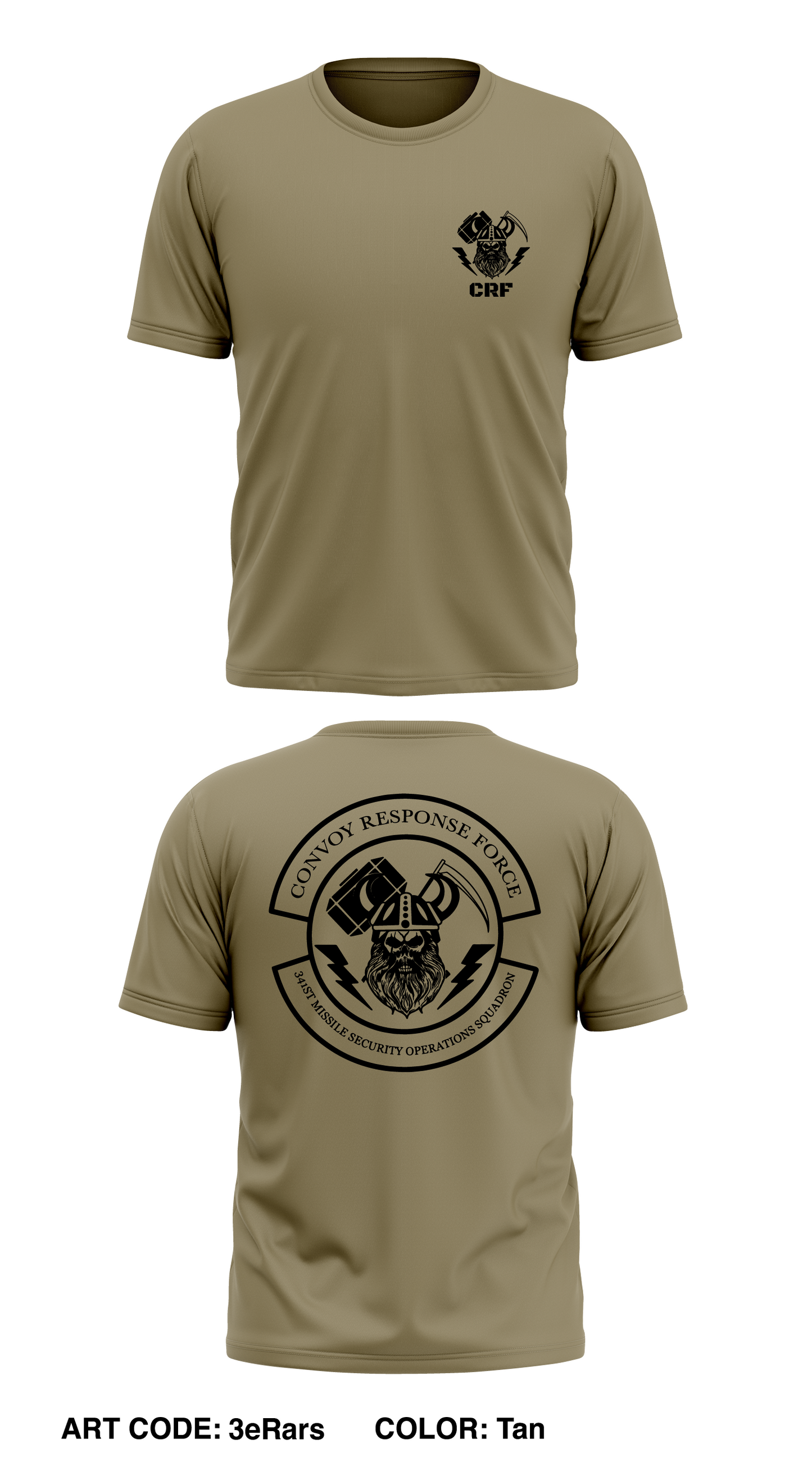 341st Missile Security Operations Squadron Store 1 Core Men's SS Performance Tee - 3eRars