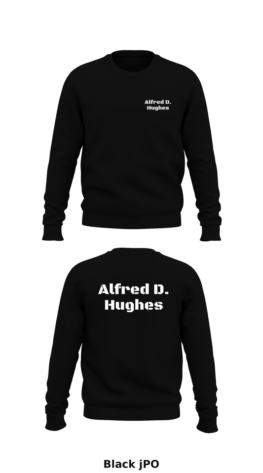 Alfred D. Hughes Store 1 Core Men's Crewneck Performance Sweatshirt - jPO