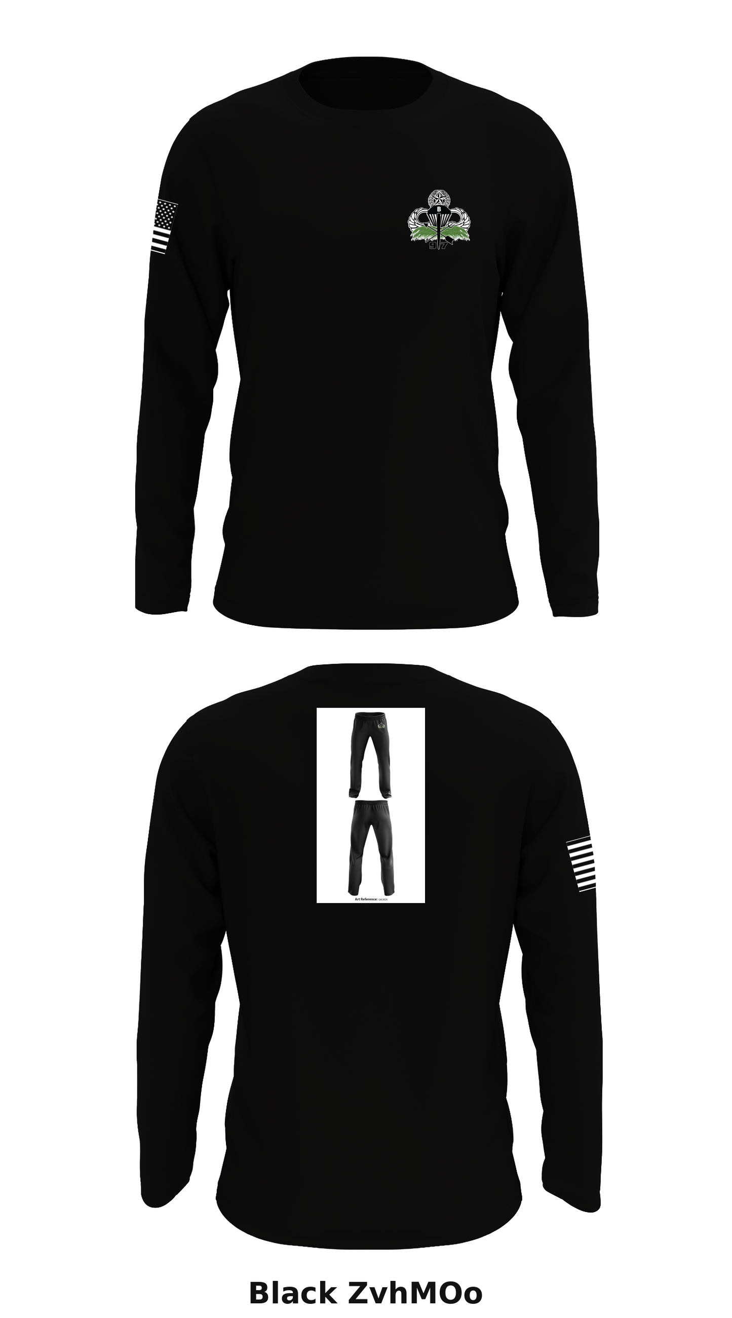 B/97th Civil Affairs Battalion Store 1 Core Men's LS Performance Tee - ZvhMOo