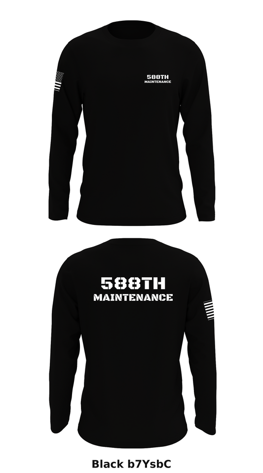 588th Maintenance Store 1 Core Men's LS Performance Tee - b7YsbC
