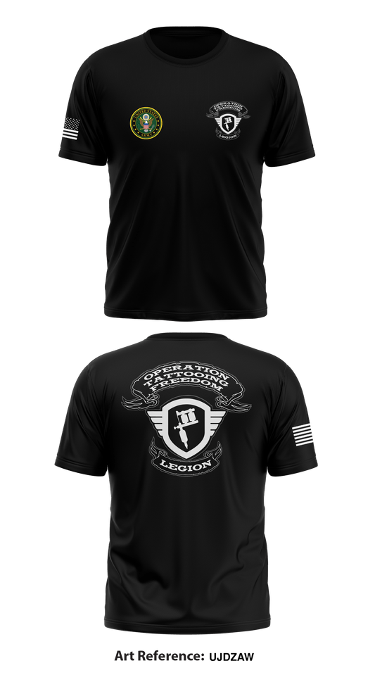 Operation Tattooing freedom Store 1 Core Men's SS Performance Tee - ujDZAw