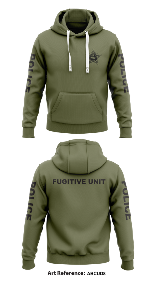 SJCPD Fugitive Unit  Store 1  Core Men's Hooded Performance Sweatshirt - abCUd8