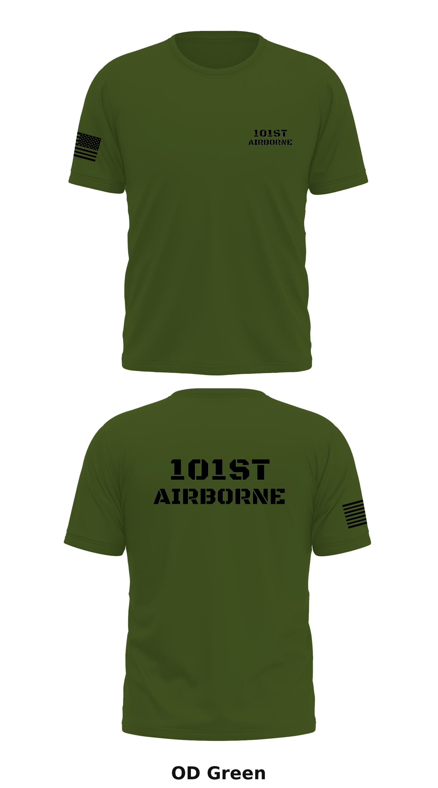 101st Airborne Store 1 Core Men's SS Performance Tee - ZOY