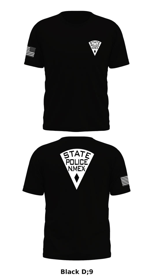 New Mexico State Police  Store 1 Core Men's SS Performance Tee - D;9