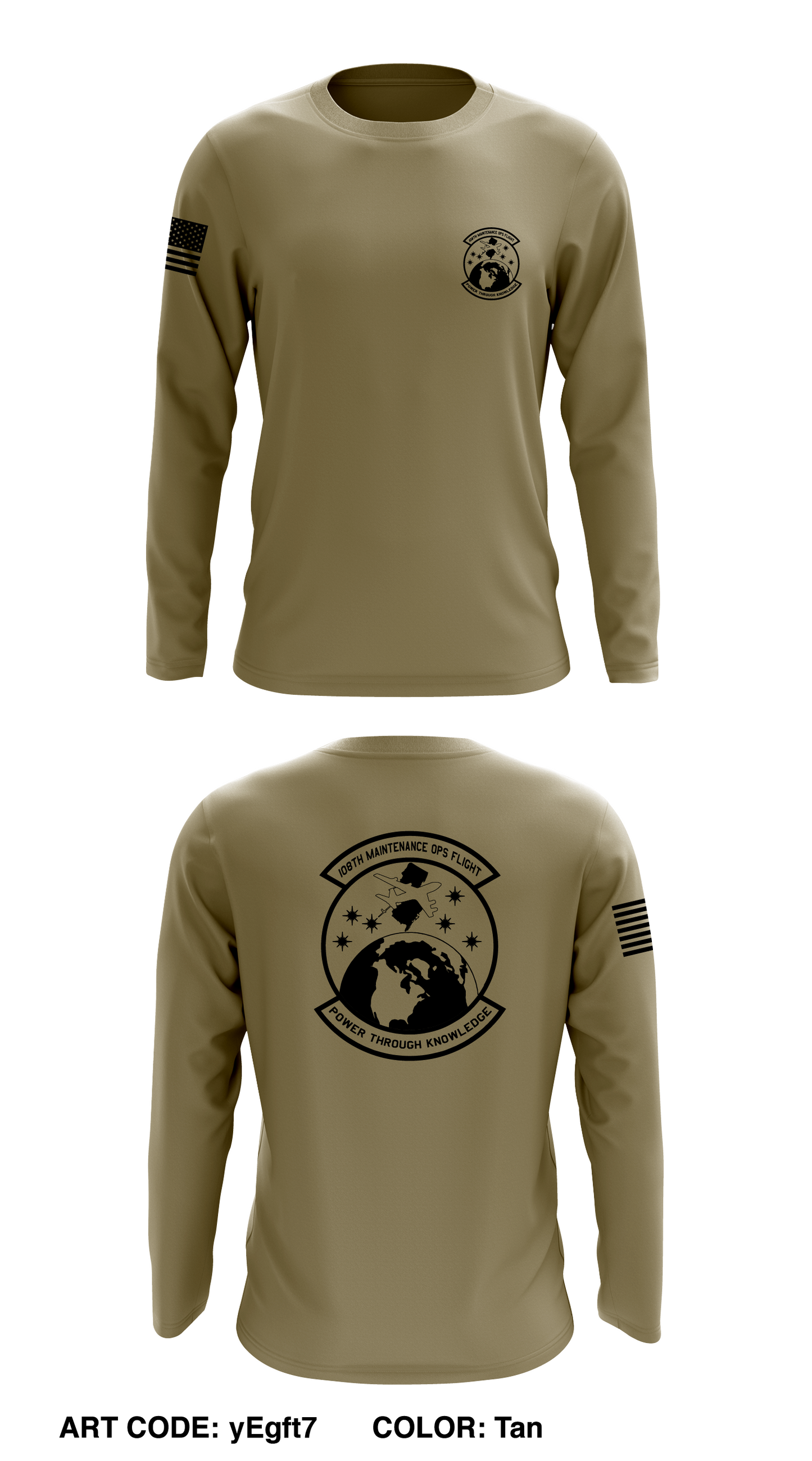108 MXG / MOF Store 1 Core Men's LS Performance Tee - yEgft7