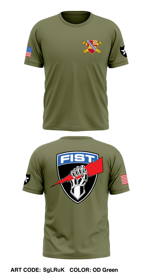 2-17 FA, 2-2 SBCT Store 1 Core Men's SS Performance Tee - SgLRuK
