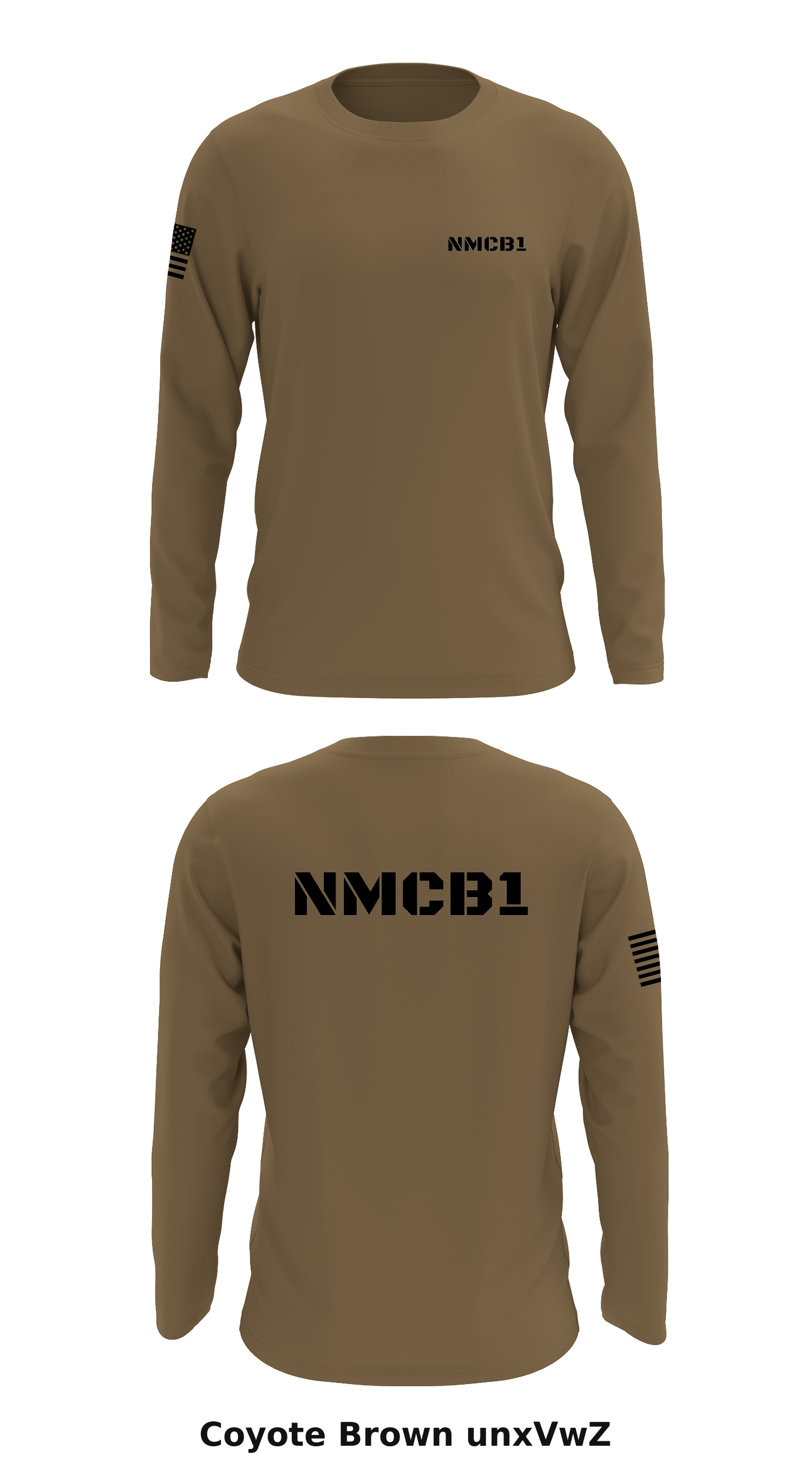 NMCB1 Store 1 Core Men's LS Performance Tee - unxVwZ