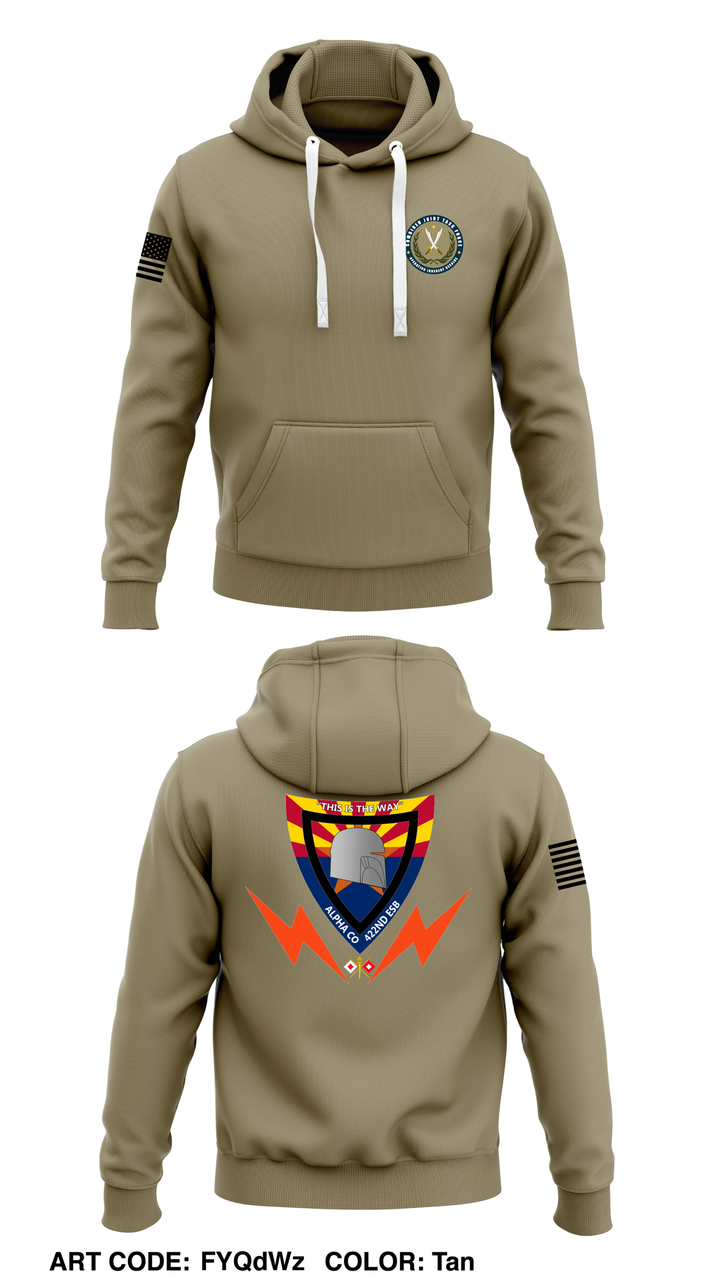 Co A 422 ESB Store 1  Core Men's Hooded Performance Sweatshirt - FYQdWz
