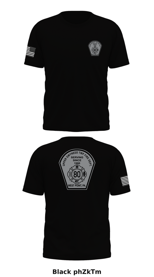 Upper Gwynedd Fire Department Store 1 Core Men's SS Performance Tee - phZkTm