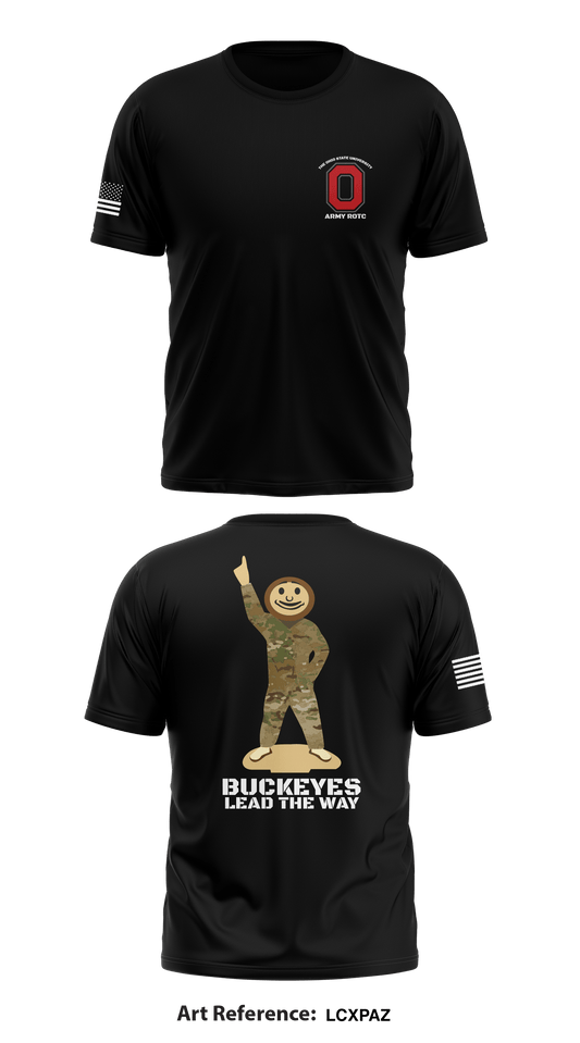 Buckeye Battalion Army ROTC Store 1 Core Men's SS Performance Tee - LCxpAZ