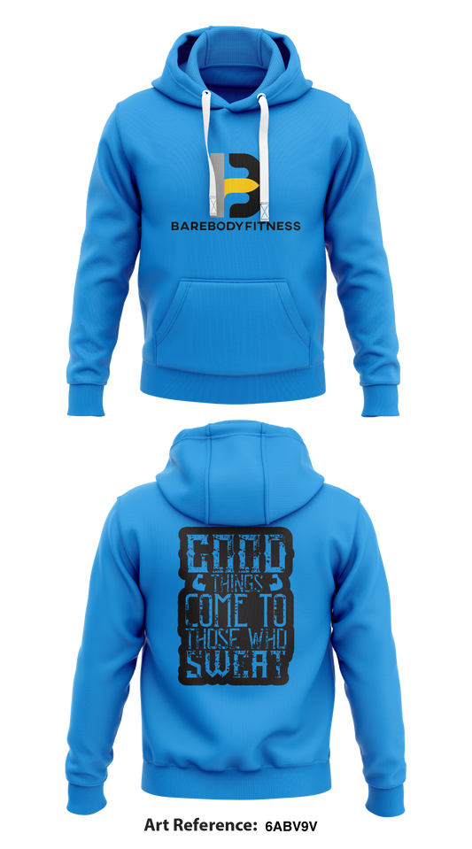 Barebodyfitness Store 1  Core Men's Hooded Performance Sweatshirt - 6Abv9V