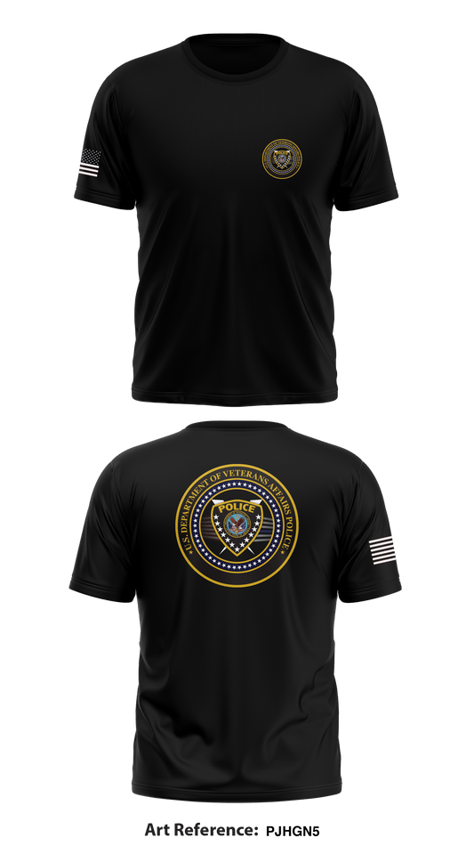 VA Central Ohio Healthcare System Police Departemnt Store 1 Core Men's SS Performance Tee - pJHGn5