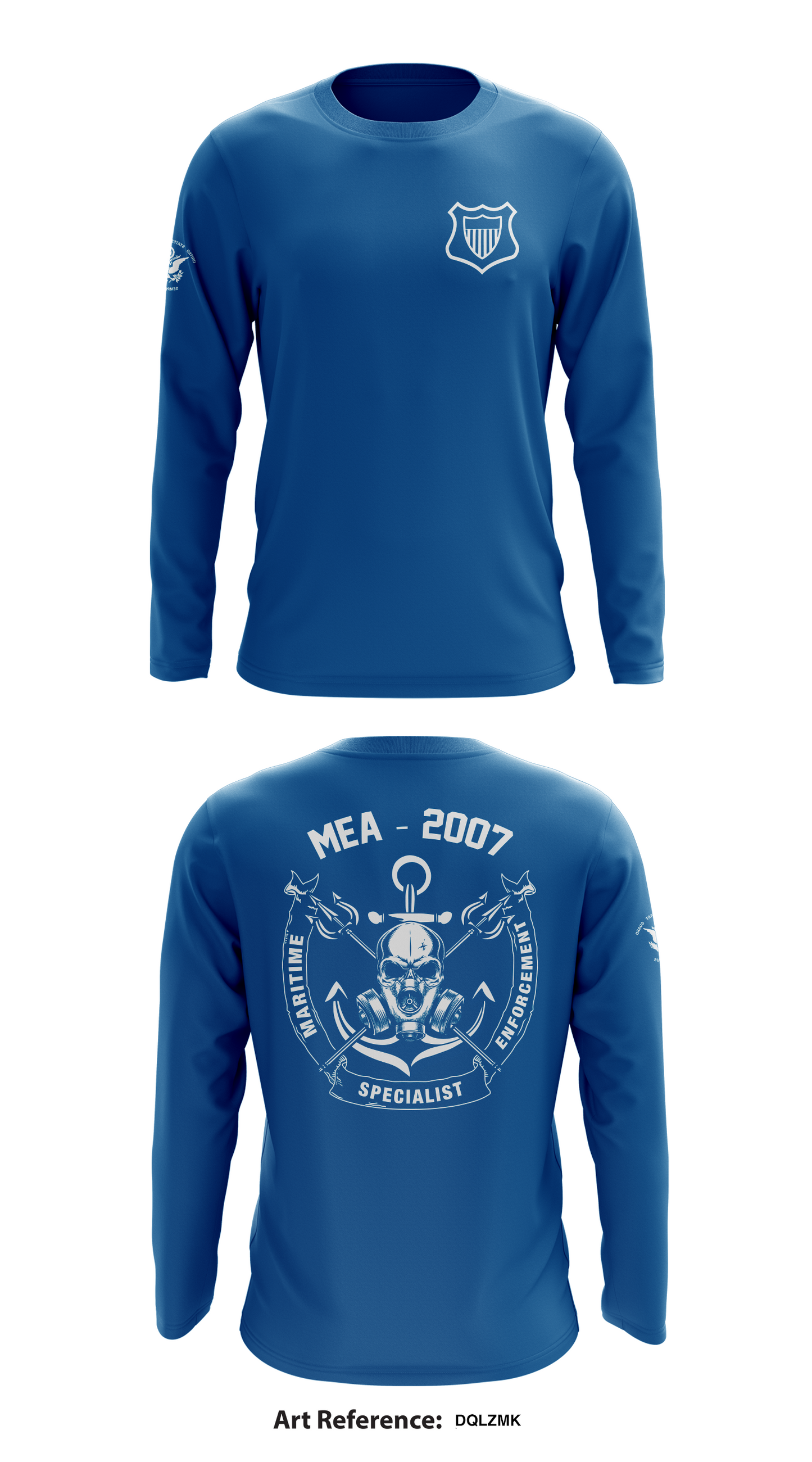 ME A school 2007 Core Men's LS Performance Tee - DqLzMK