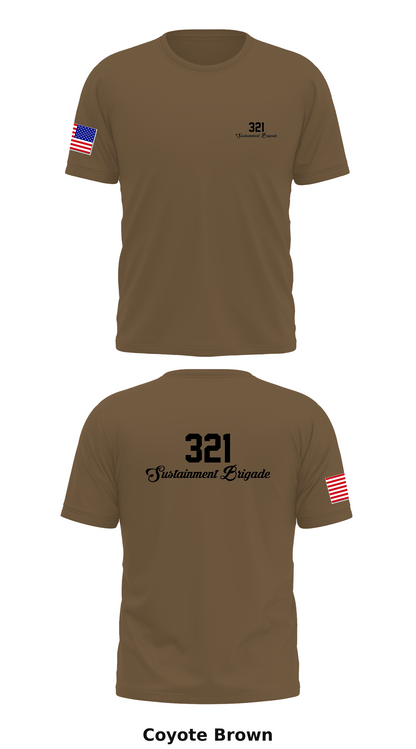 321st Sustainment Brigade Store 1 Core Men's SS Performance Tee - 44610366043