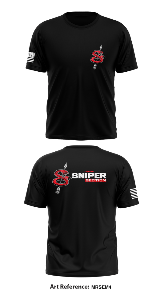 1-66ar sniper section  Store 1 Core Men's SS Performance Tee - MRSEm4