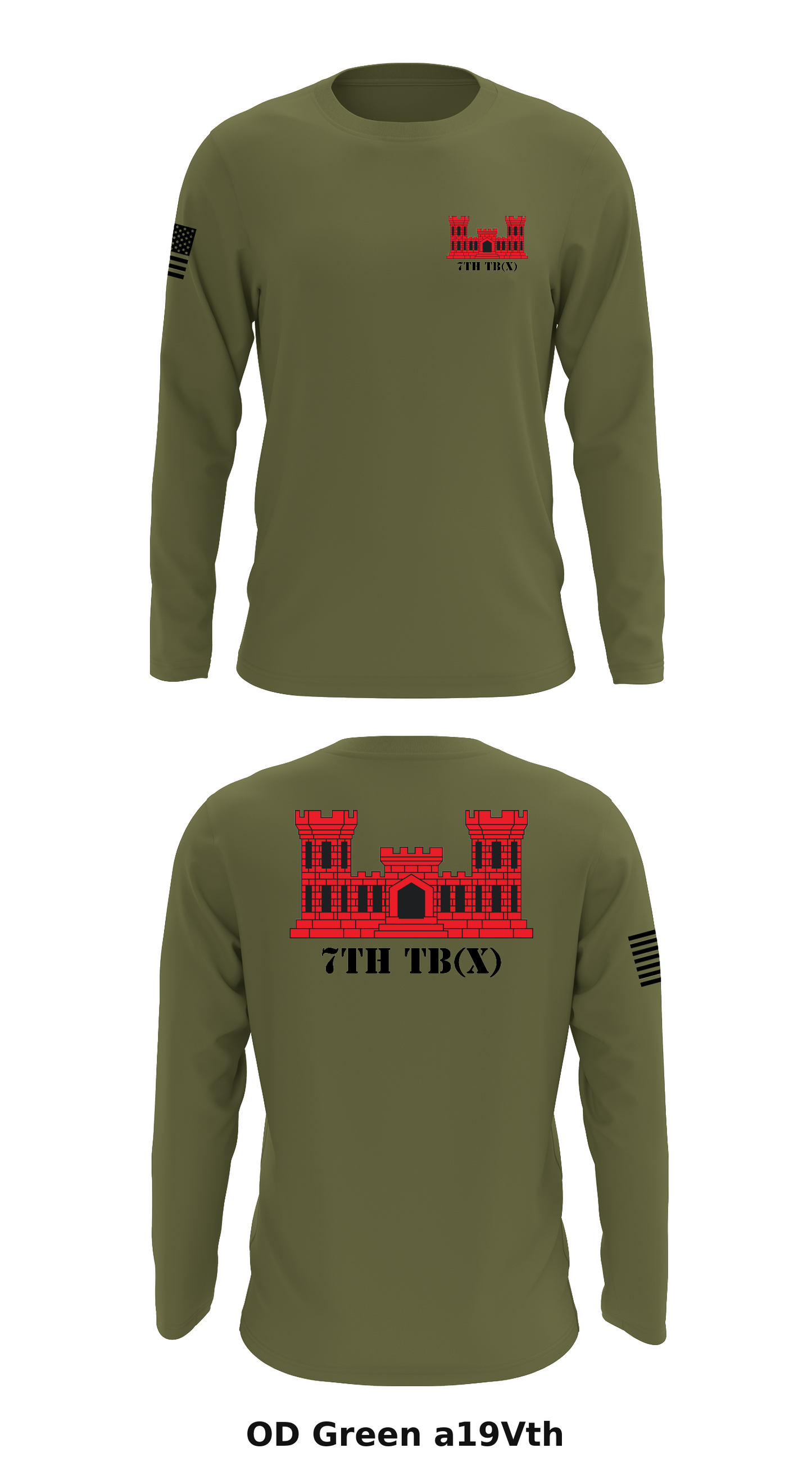 7th TB(X) Store 1 Core Men's LS Performance Tee - a19Vth