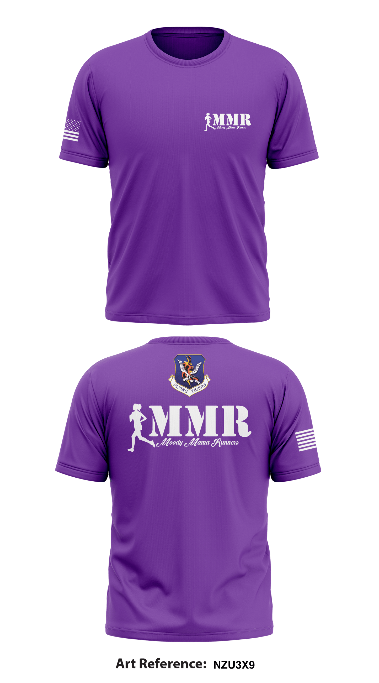 Moody Mama Runners Store 1 Core Men's SS Performance Tee - nZU3x9