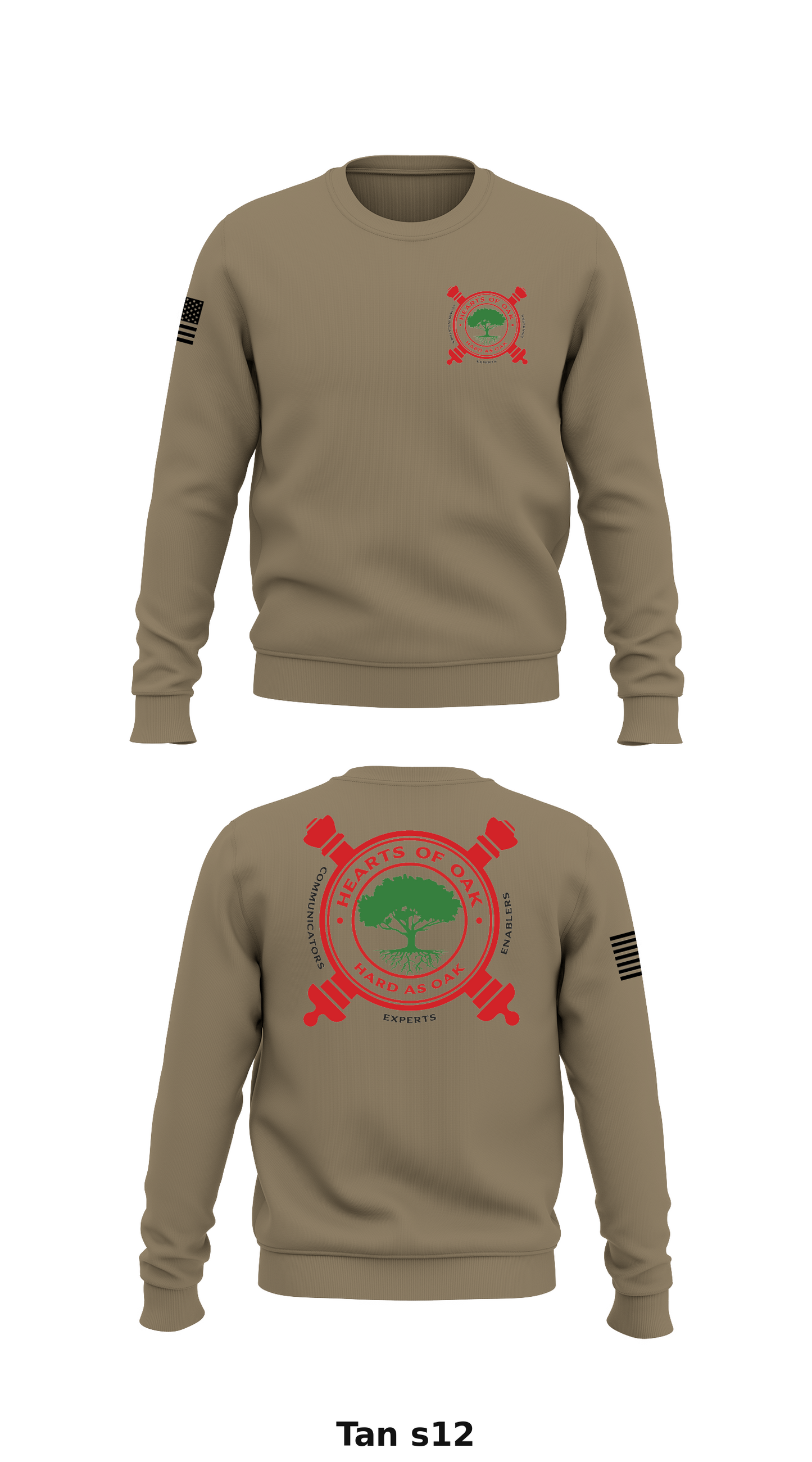 HHB 1-5 FA Store 1 Core Men's Crewneck Performance Sweatshirt - s12