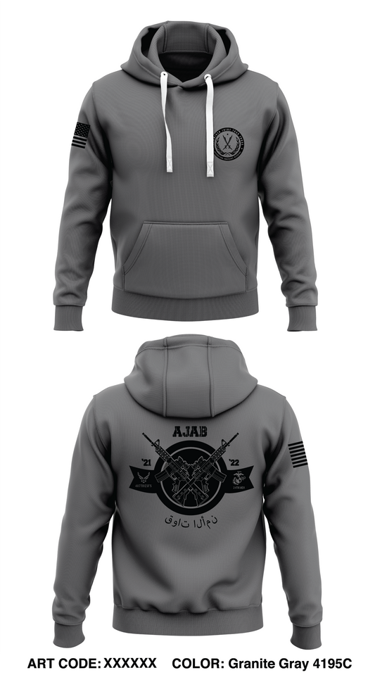 AJAB Store 1  Core Men's Hooded Performance Sweatshirt - TKJVTa-GRY