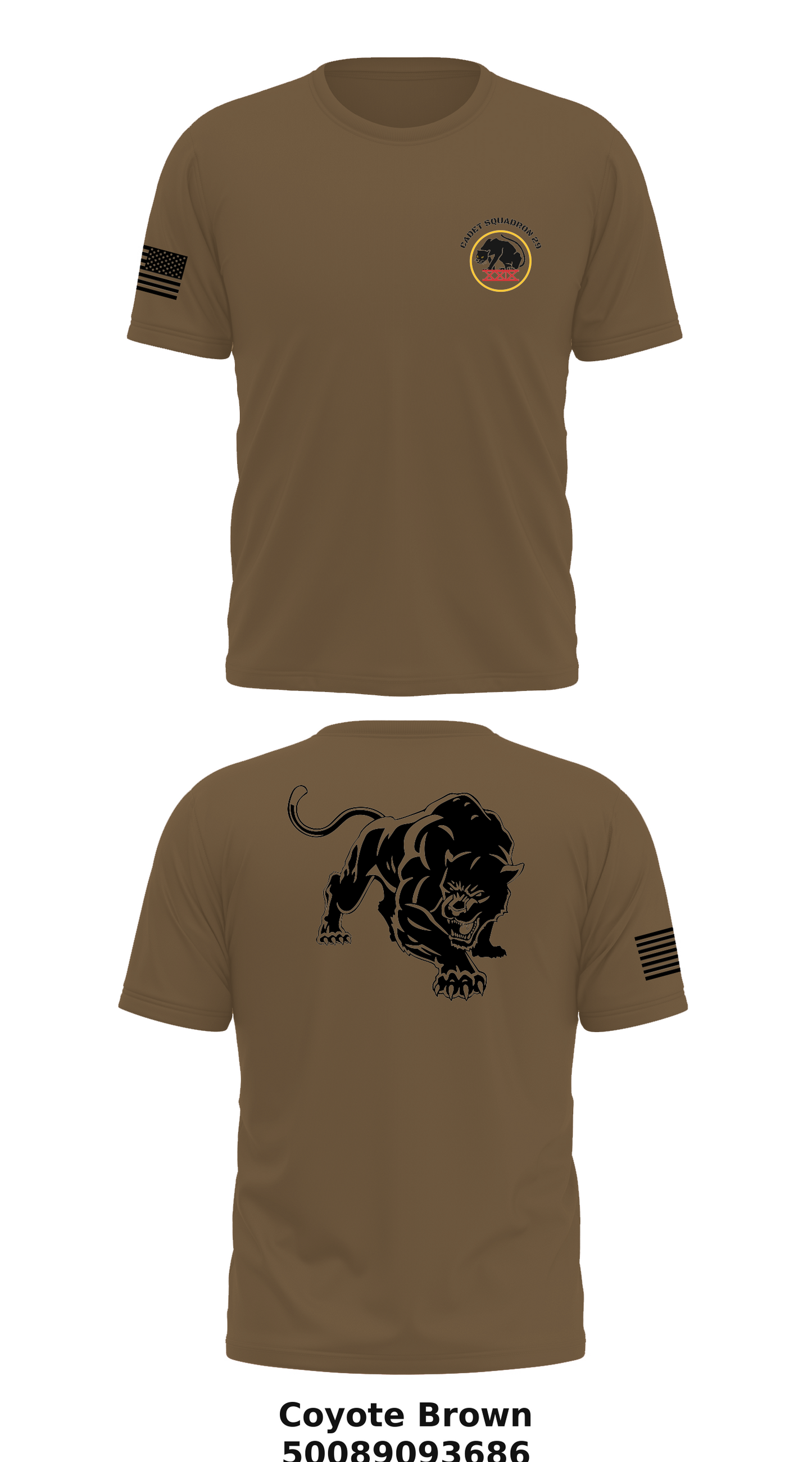 Cadet Squadron 29 Store 1 Core Men's SS Performance Tee - 50089093686