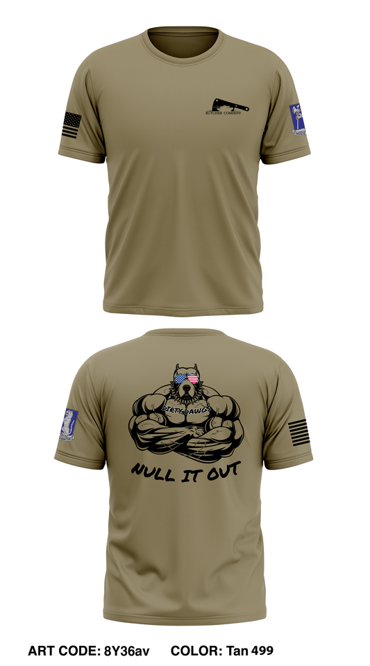2nd PLT, B CO, 1-77 AR, 3/1 AD Core Men's SS Performance Tee - 8Y36av
