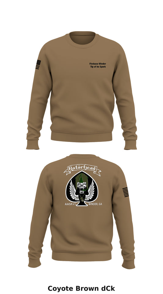 AASF #1 Store 1 Core Men's Crewneck Performance Sweatshirt - dCk
