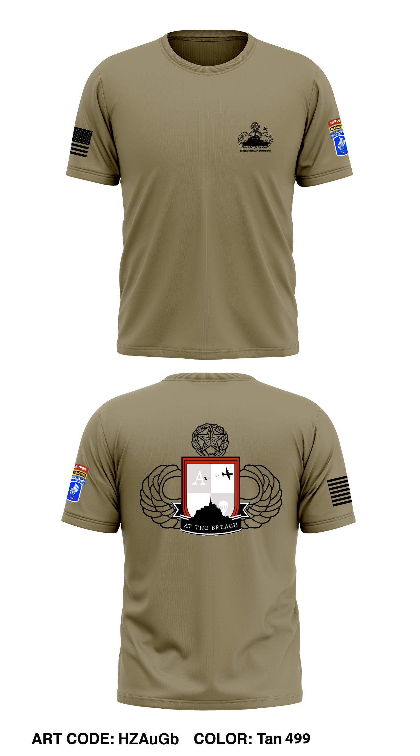 A Co 54th BEB  Store 1 Core Men's SS Performance Tee - HZAuGb