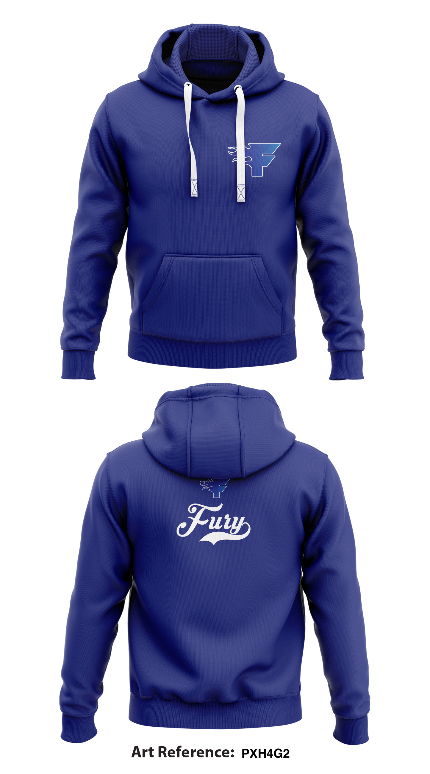 Fury Store 1  Core Men's Hooded Performance Sweatshirt - pxh4g2