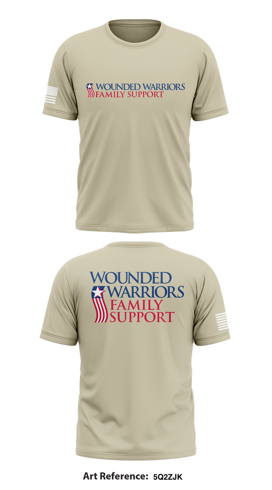 Wounded Warriors Family Support Store 1 Core Men's SS Performance Tee - 5Q2ZjK